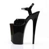 Pleaser - INFINITY909 Sandale à bride à la cheville, Pole dance chaussures - Chaussures de pole dance - Noir Product image